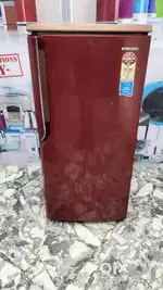 Samsung single door 190 litre meroon colour refrigerator 4 star rating