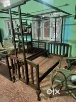 Rose wood single 3 cots for sale