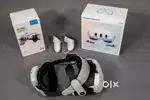 Meta Quest 3 128GB VR Headset + Bobovr M3 Pro + 16ft USB 3.0 cable