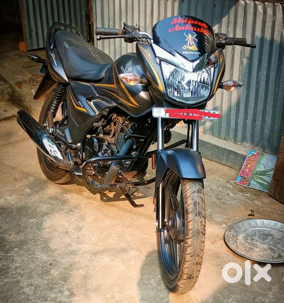 2 year old honda shine bs6 new condition