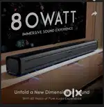 Mivi soundbar s80 new and sealed