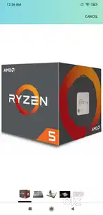 Ryzen 5 1600 proccesor 6 core 12 threads