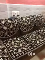 Three seaters sofa +1+1chairs