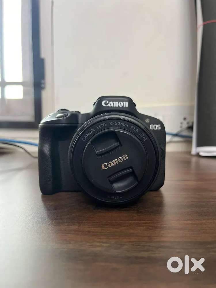 Canon EOS R50 with 2 lenses