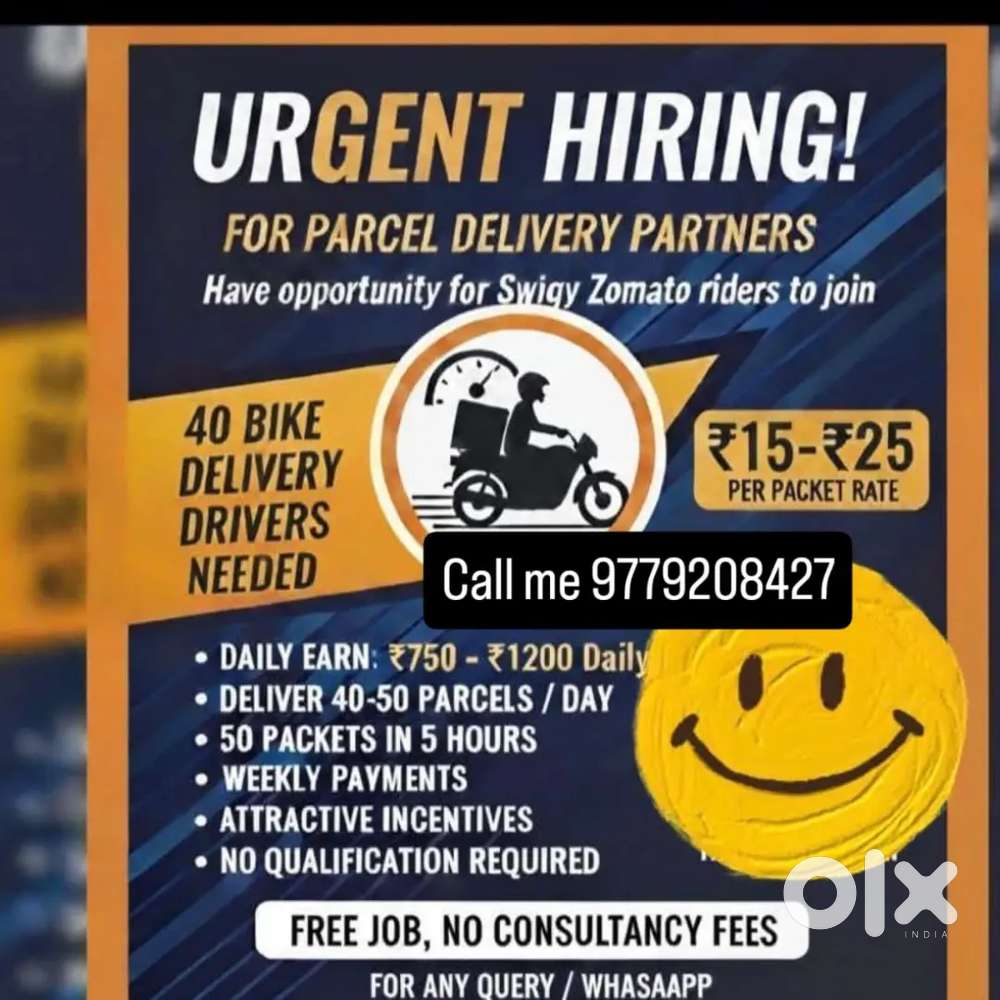 Parcel delivery  job