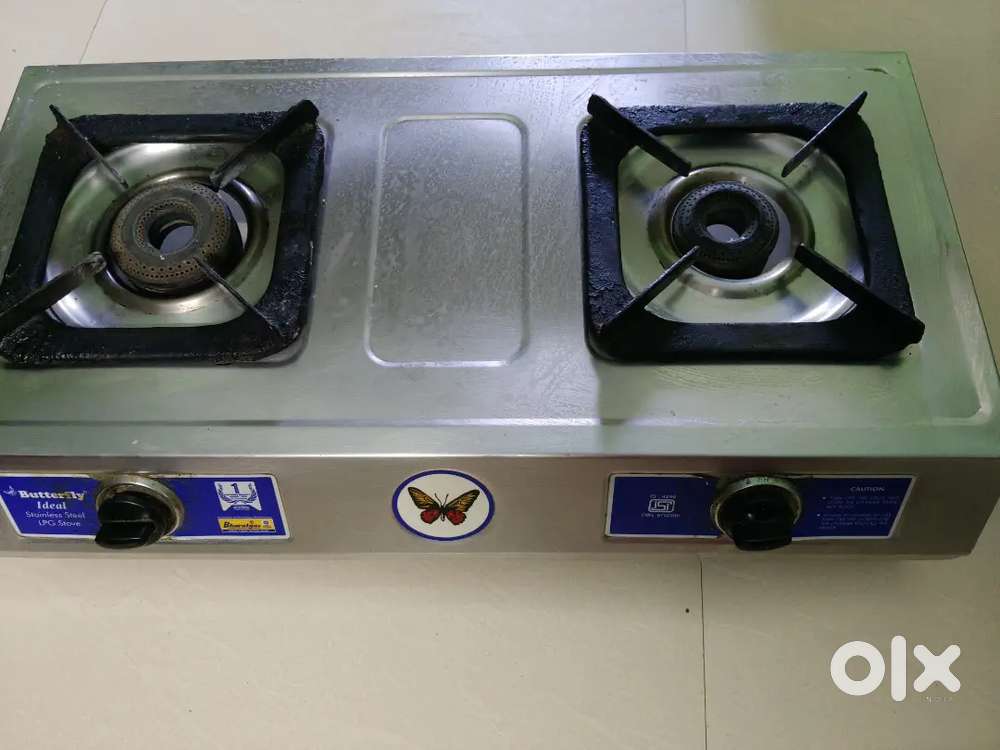 Gas stove two burner