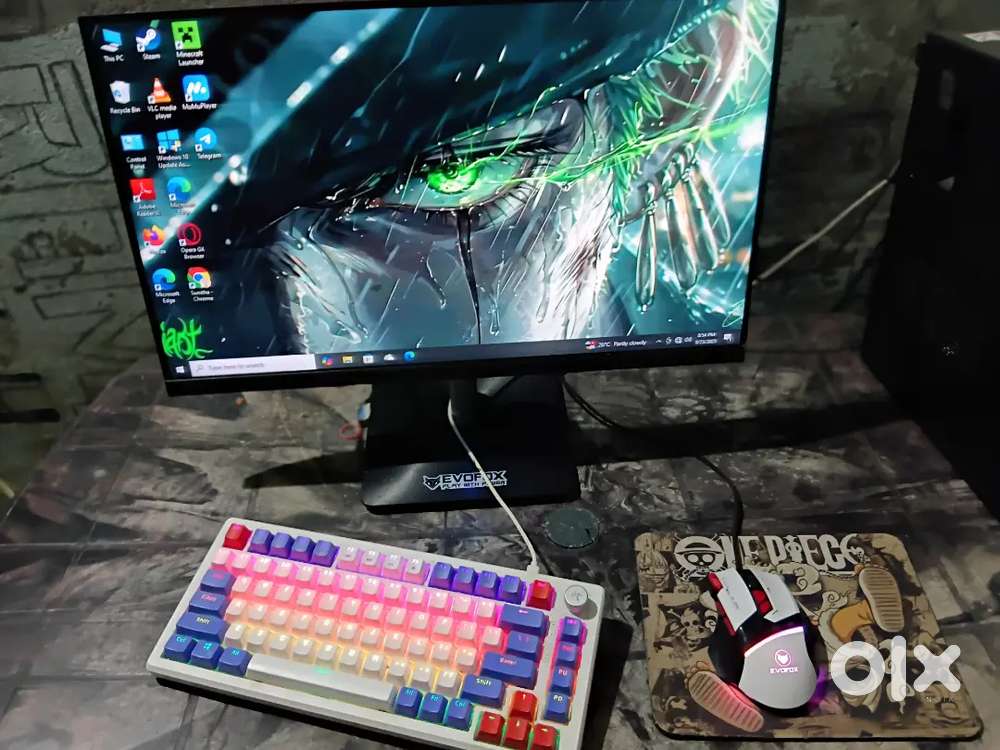 Monitor, keyboard, Mouse