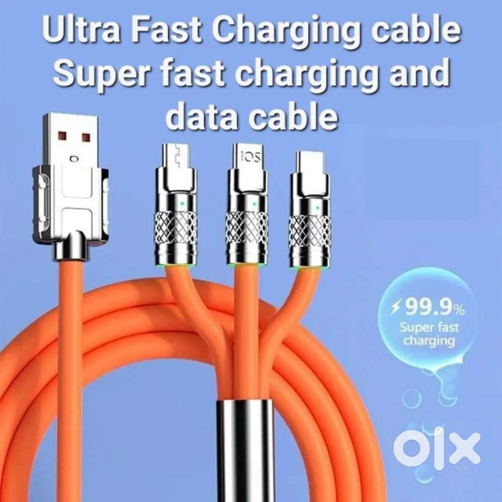 Mobile charging and data cable ( Heavy quality)