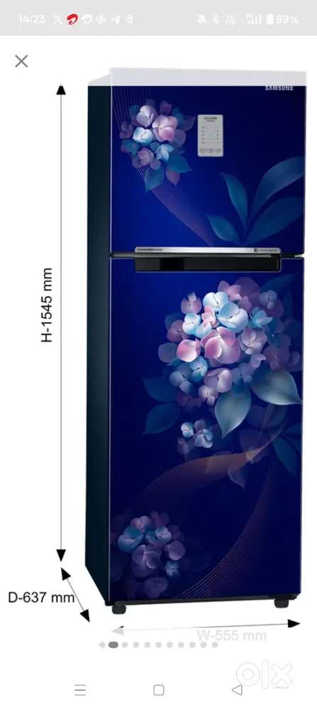Sumsung Double door fridge