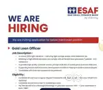 Gold Officer Job Vacancy in Aluva