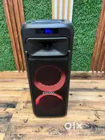 Karaoke Party Trolley Speaker, 2 Mics + Charger |