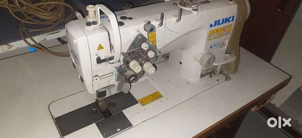 Juki industrial double needle sewing machine