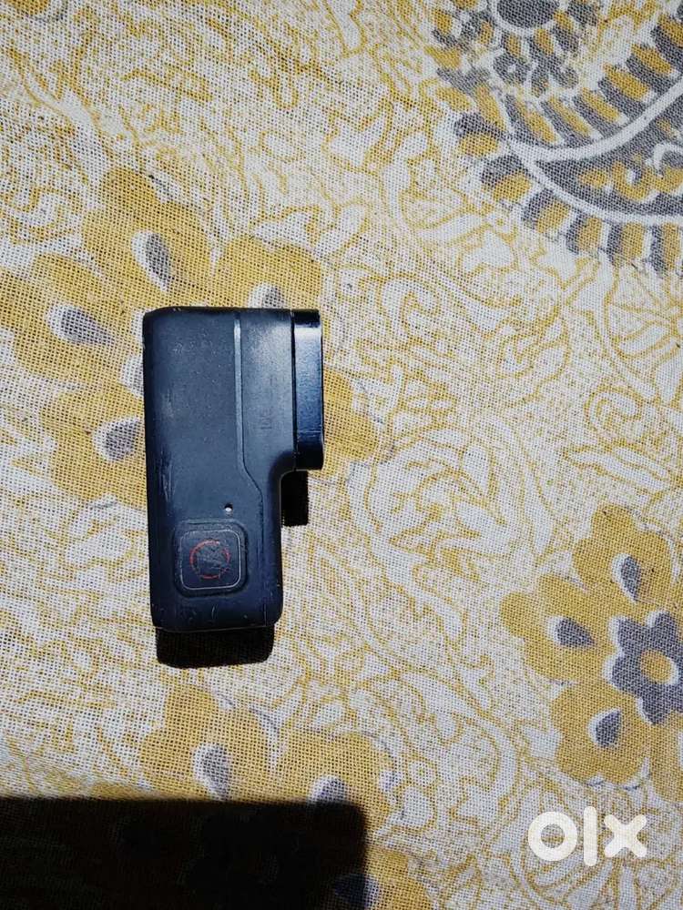 Hero go pro 7 with mic adapter and cas