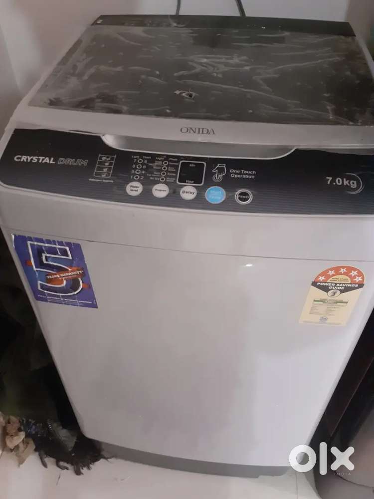 Onida washing machine Top load , new condition - vacating