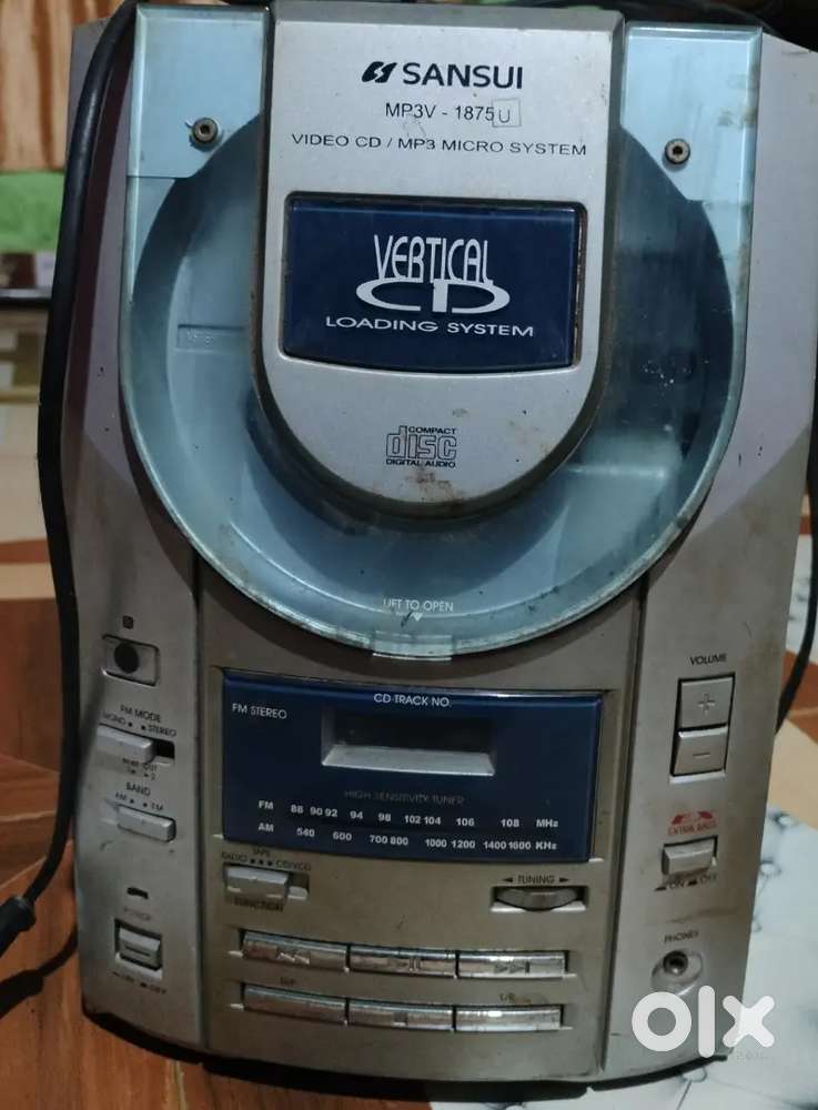 Sansui MP3V-1875U VIDEO CD/MP3 MICRO SYSTEM