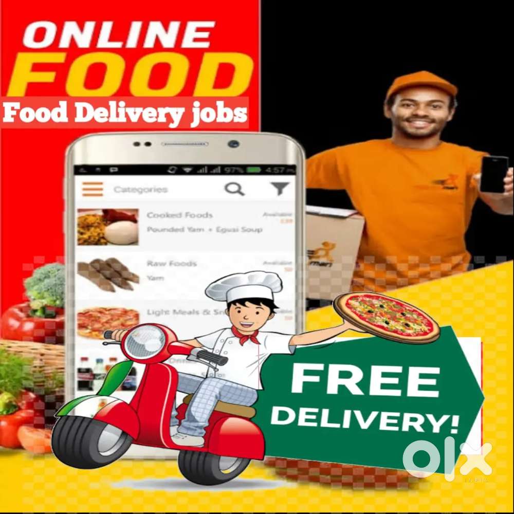 FREE JOINING 100 Delivery boys Swiggy Food Delivery jobs
