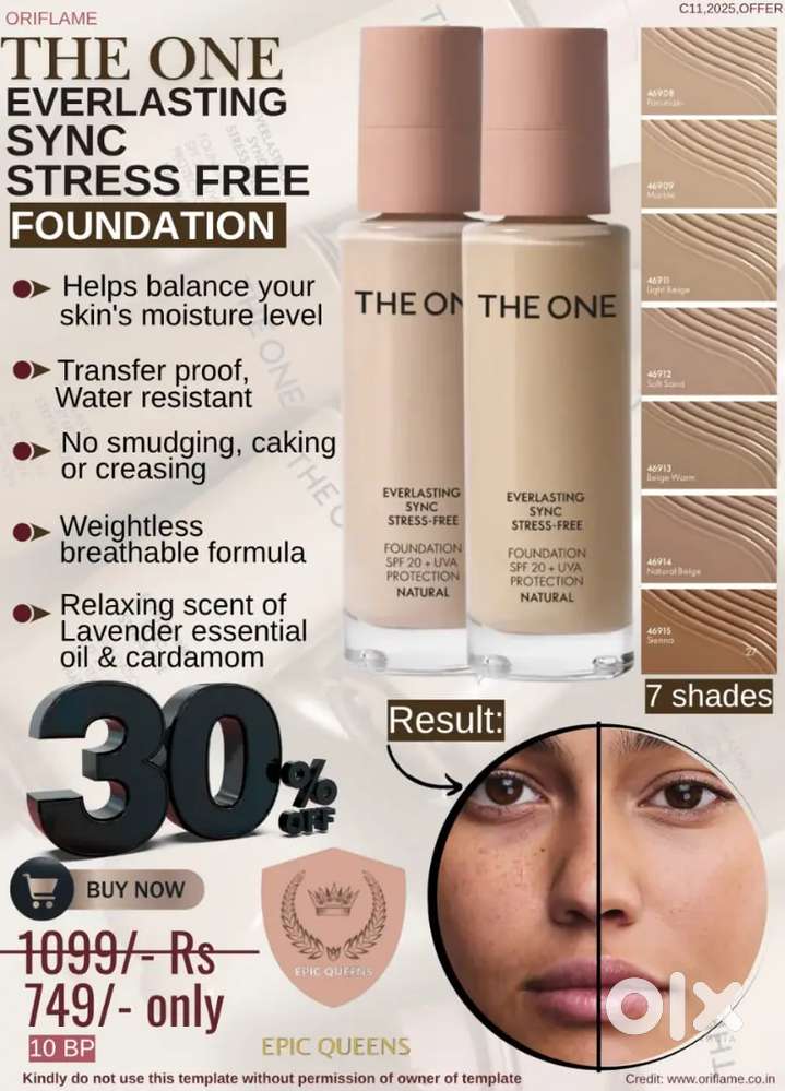 Oriflame products