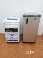#_# Samsung 6.2kg washing machine & Whirlpool 180ltr refrigerator!!