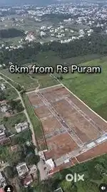 DTCP Site for Sale in Vadavalli Area-Gated Community-Cent 16.75 Lakhs
