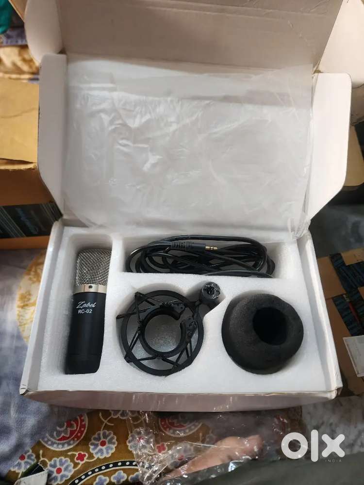 Zabel rc 02 condenser microphone with Pop shield