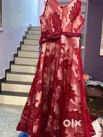 StyleCast V-Neck Short Sleeves Gown Maxi Dress