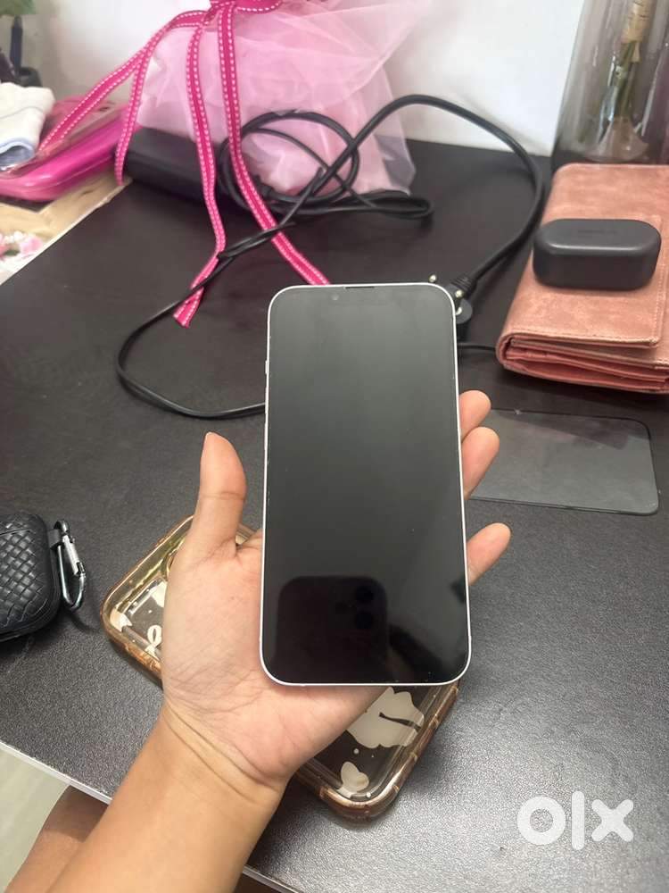 Iphone 13 with original box, airpods 1st gen,a charger (not original)