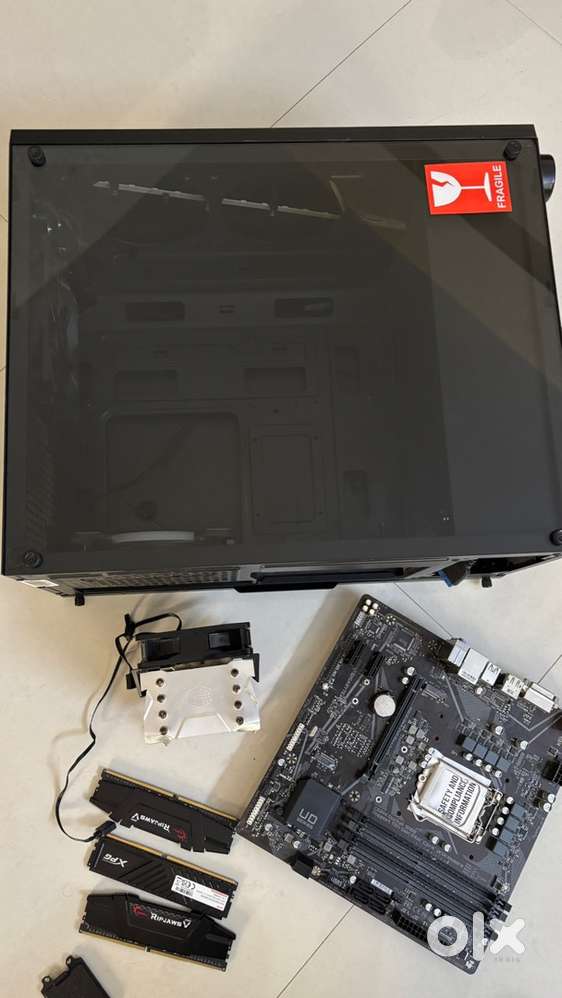 96GB ram  Cabinate  Mother Board  Cooler Master