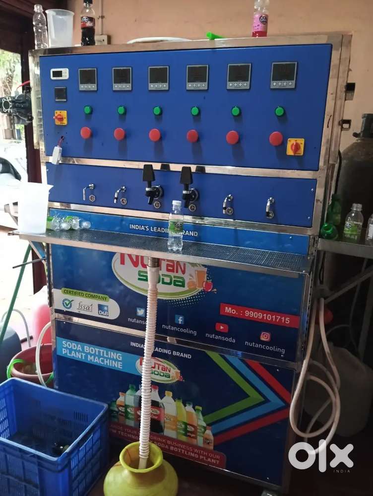 R. O water and soda jucie machine