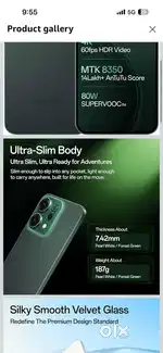 OPPO Reno14 5G (Forest Green, 12GB RAM, 256GB Storage)