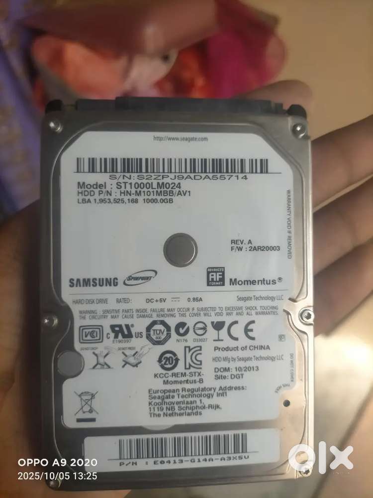Hard disk 1TB Samsung