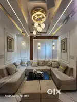 1 bhk semi furnished flat with bike parking near uttam nagar loan avil