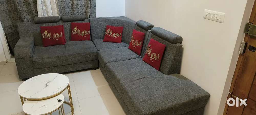 l shape sofa set