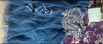 Party gown with dupatta