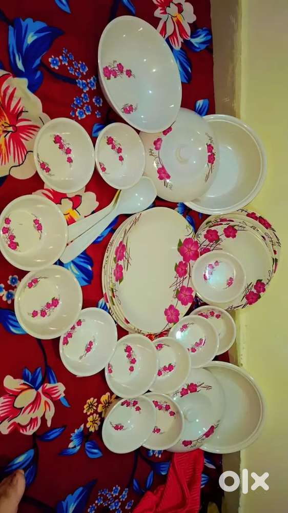 MELAMINE FIBER DINNER SET
