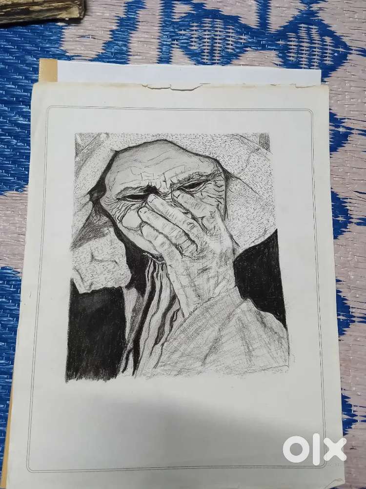 Pencil drawing for art lovers