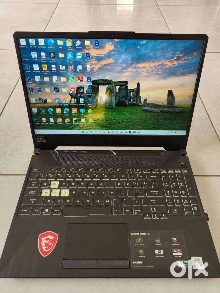 Asus TUF Gaming F15, i5 10th Gen8 GB RAM, 512 GB SSD