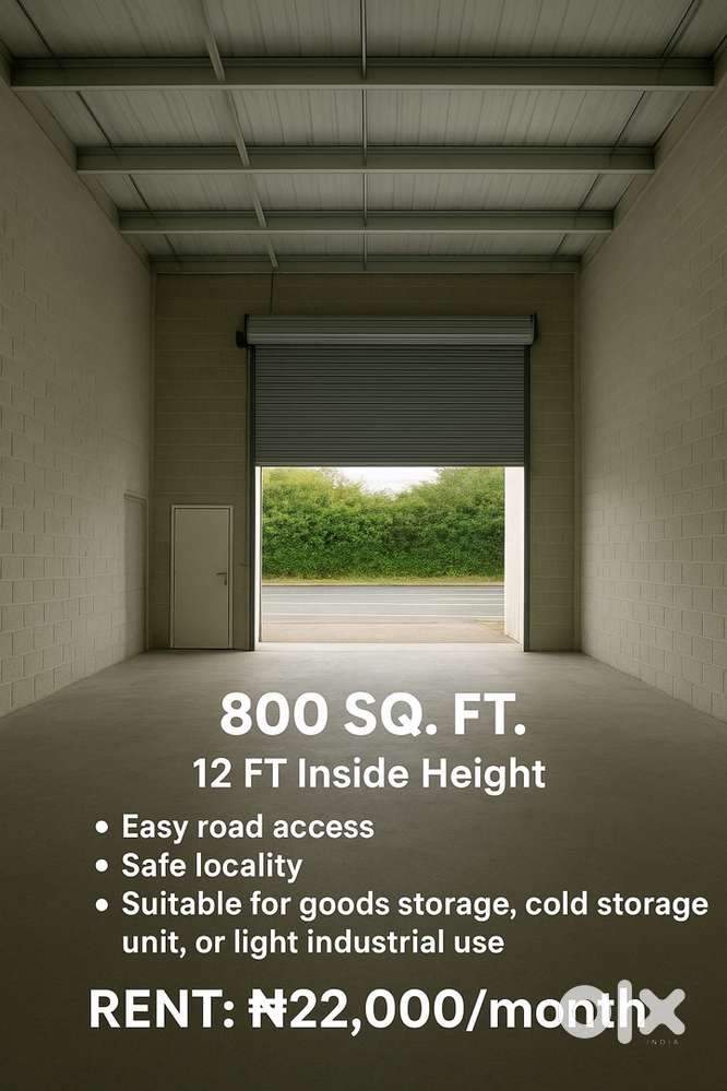 Storage for rent at prime location