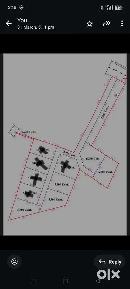 House Plot For Sale @ Sreekaryam POTHENCODE