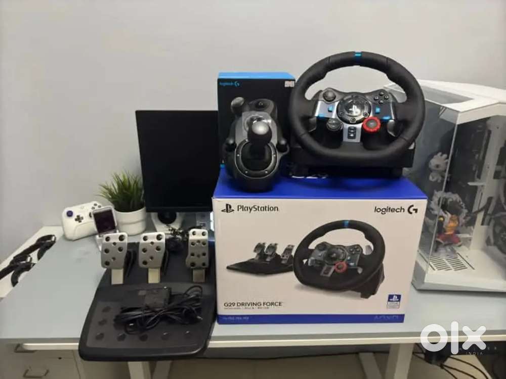 Logitech G29 Driving Force Racing Wheel Floor Pedals With Shifter