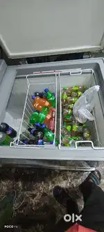 400 Liter double door deep Fridge