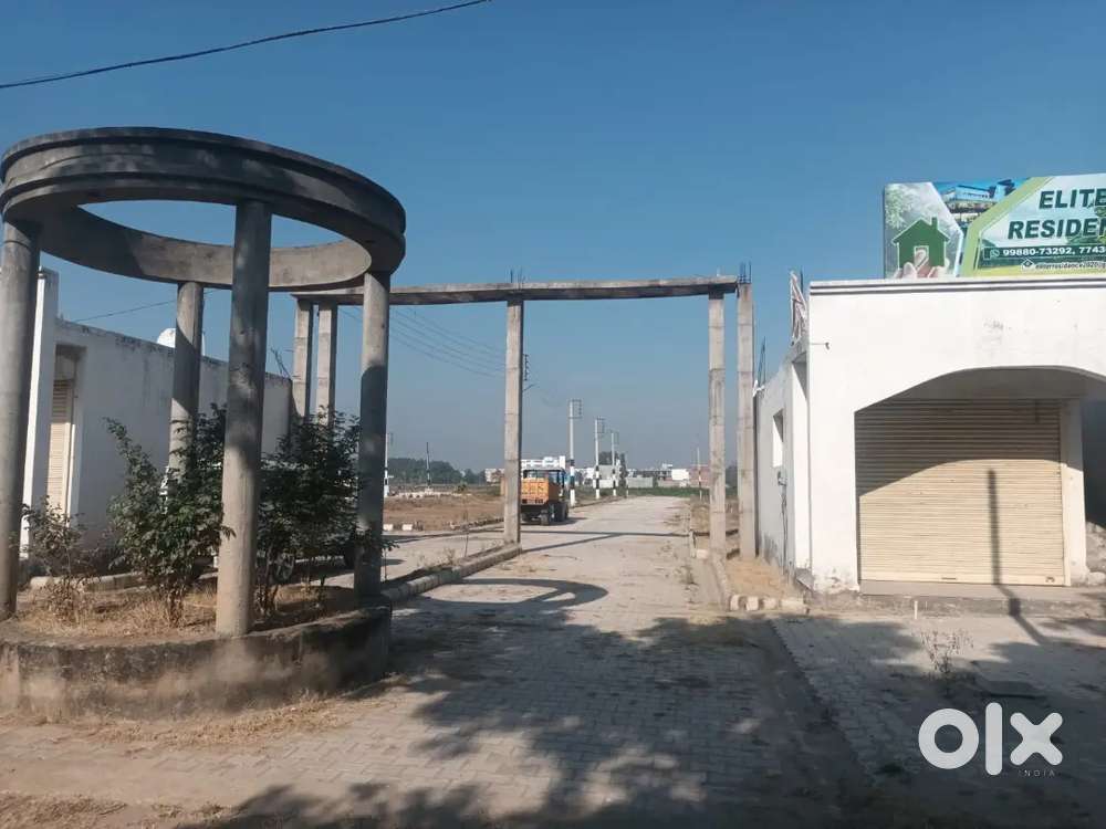 Plot for sale backside Chandigarh University