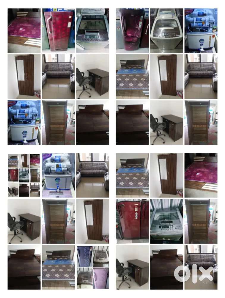Fridge on washing machine on all furniture rent service