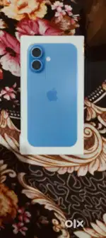 Brand New Sealed iPhone 16 Ultramarine 128GB  With Bill  Unopened