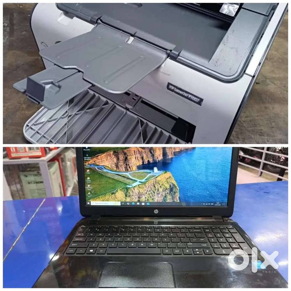 Combo HP laptop & printer