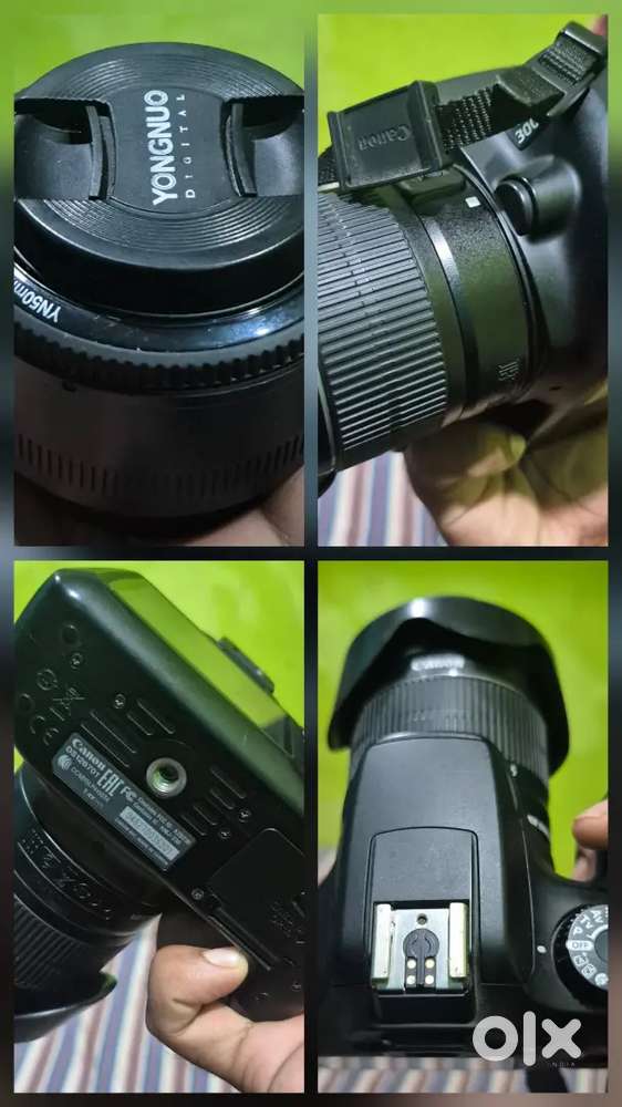 Canon 1300 d with prime