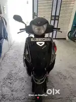 A scoote in good condition