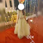 Fashionable mirror work Lehenga for 10 year old girl
