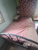 Iron double cot