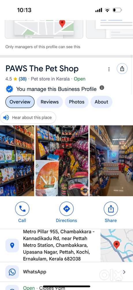 2 sales job available for reputed pet shop near petta metro station