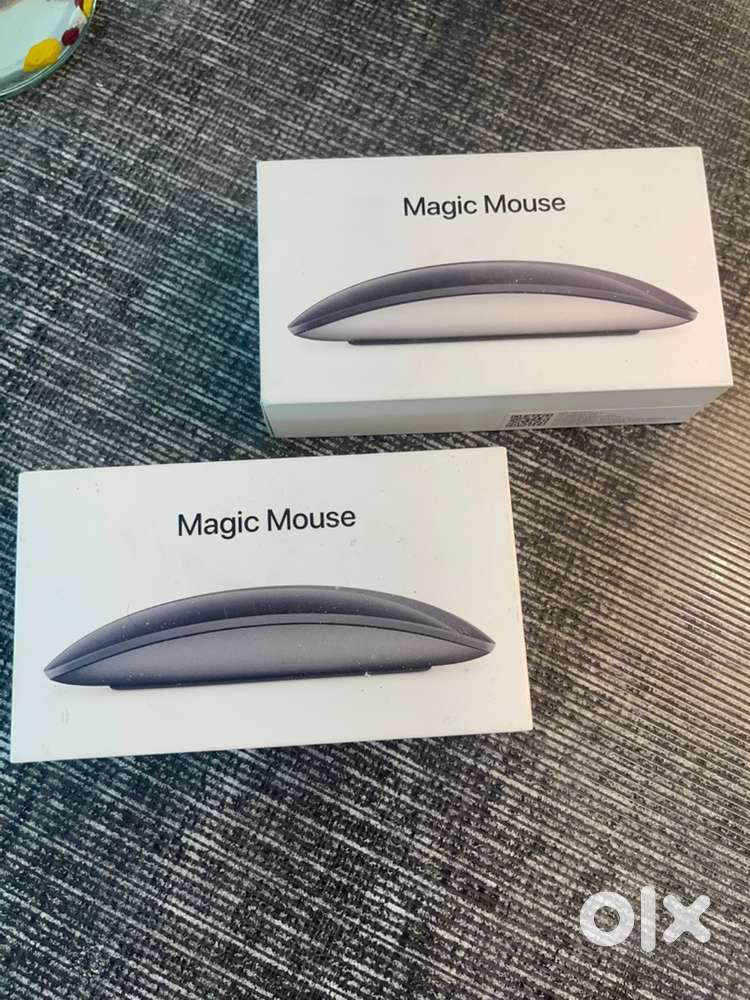 Apple magic mouse and keyboard